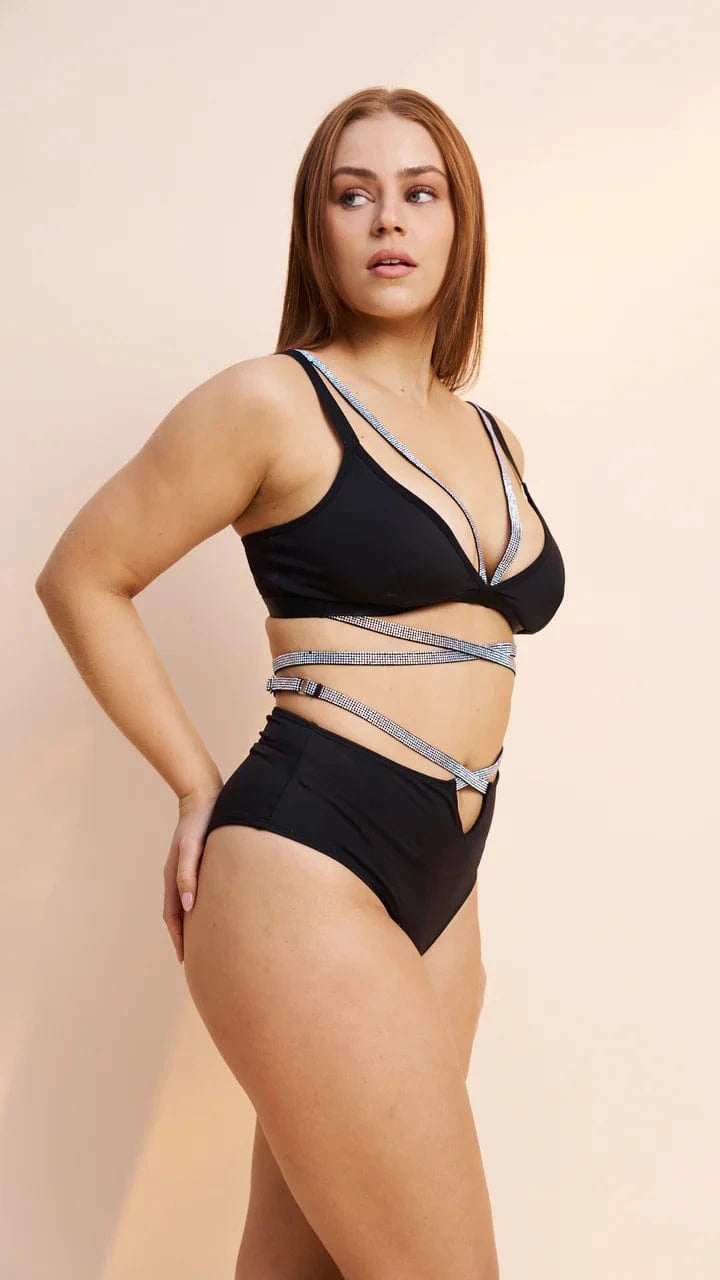 Lunalae Tops Ivy Diamante Top