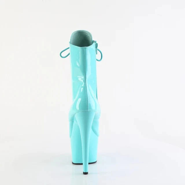 PLEASER Shoes Adore 1020 Aqua Pat.