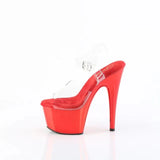 Pleaser Shoes Adore 708 Chrome