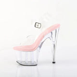 Pleaser Shoes Adore 708 Clear