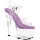 Pleaser Shoes Adore 708 Clear