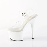 Pleaser Shoes Adore 708 White