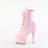 Pleaser Shoes Delight 1020 Baby Pink Pat.