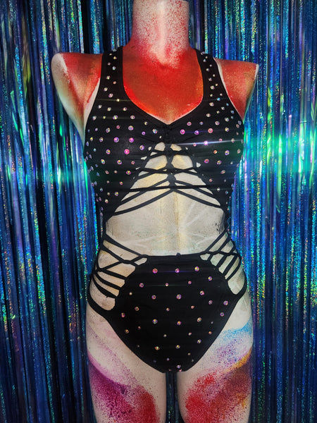 Rhinestone Burner Bodysuit