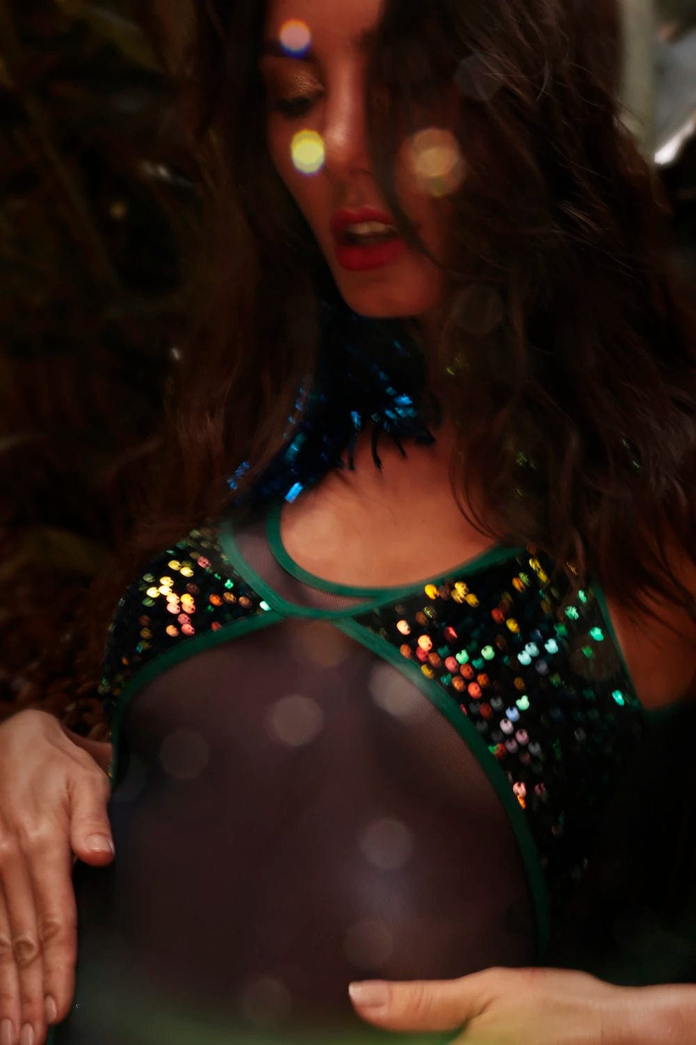Rolling Apparel & Accessories Vertigo Sequin Bodysuit