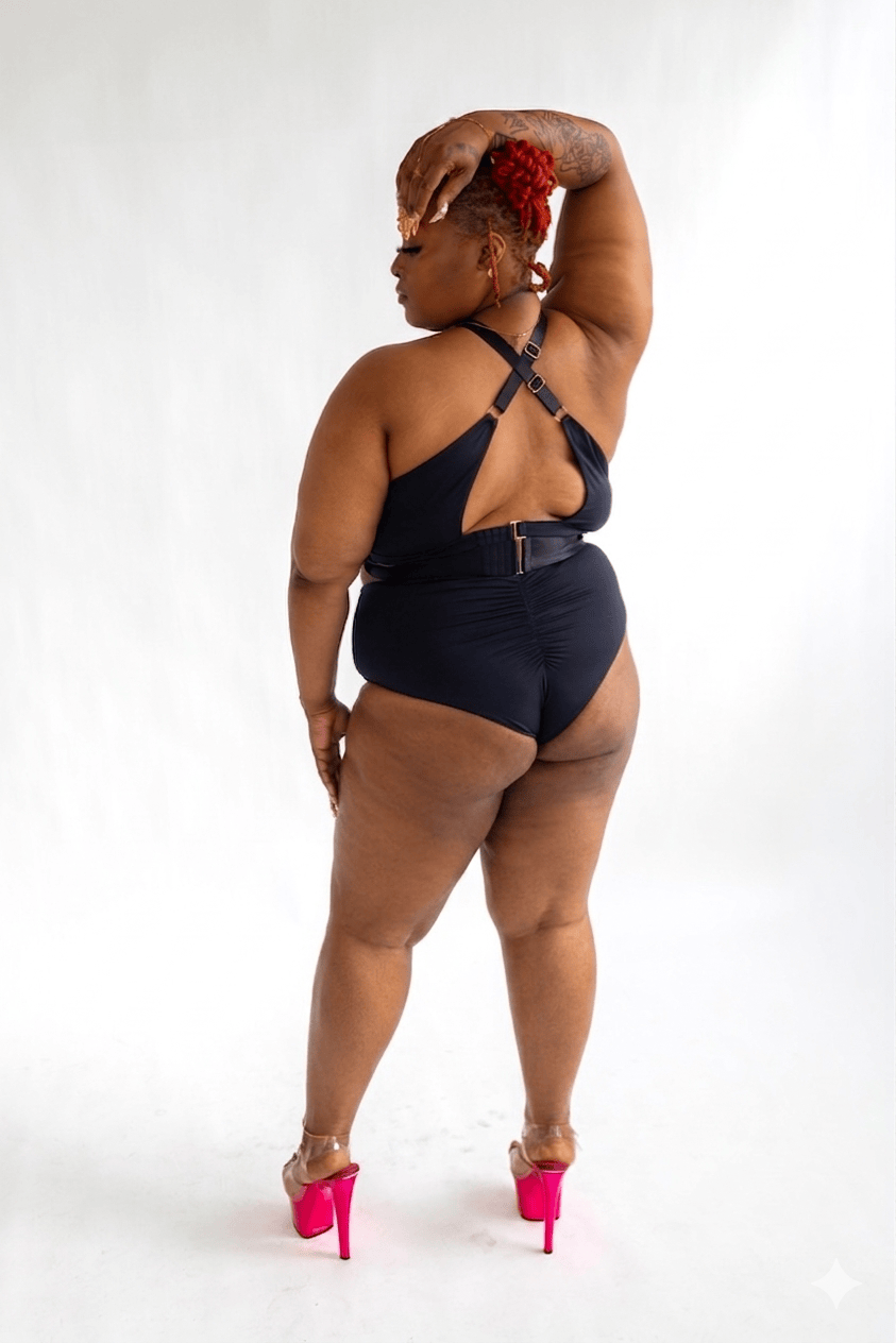Slink Apparel black bikini top Mainstage Pole Top - Black