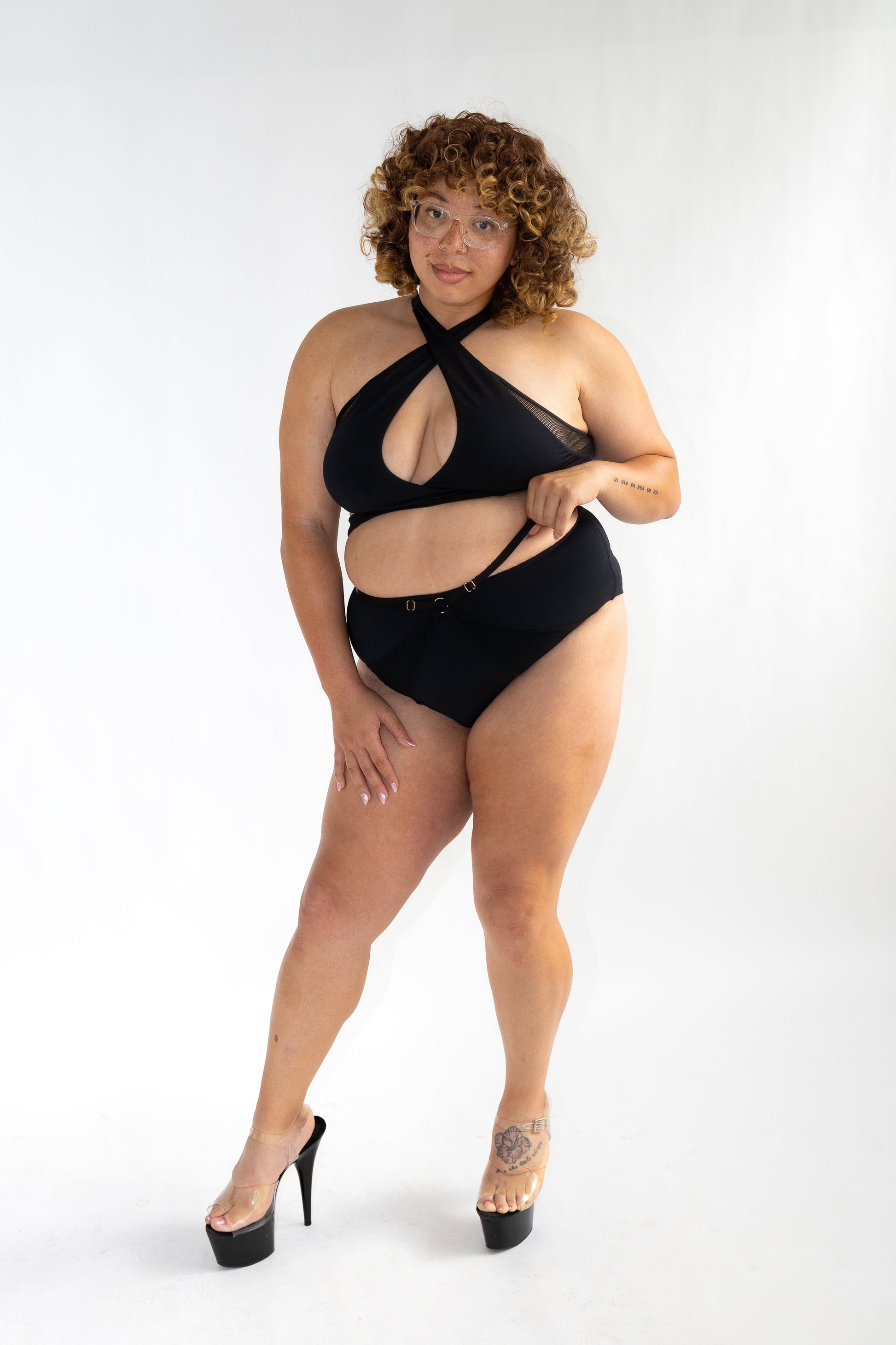 Slink Apparel Bottoms Mainstage Pole Bottoms - Black