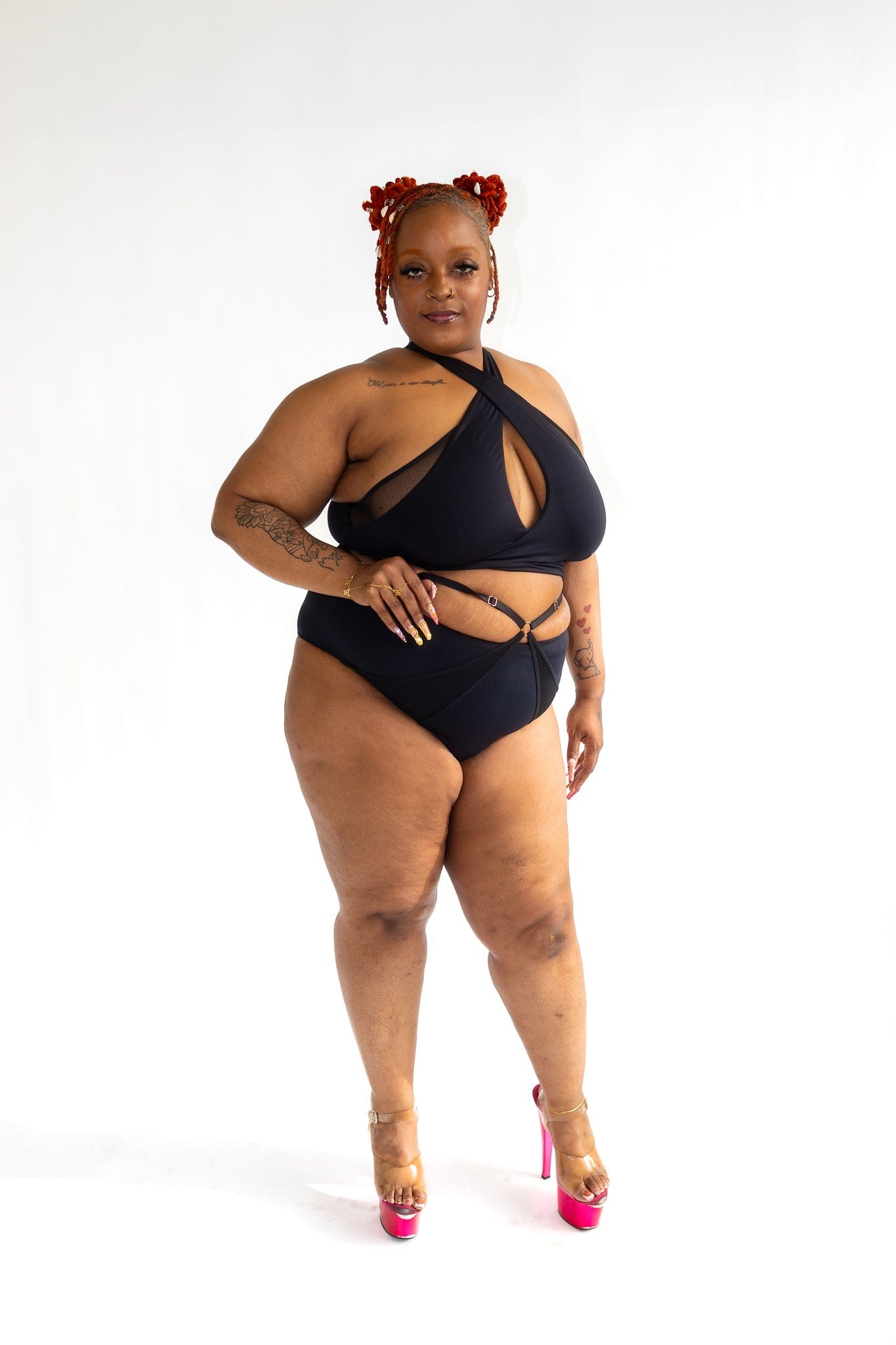 Slink Apparel Bottoms Mainstage Pole Bottoms - Black