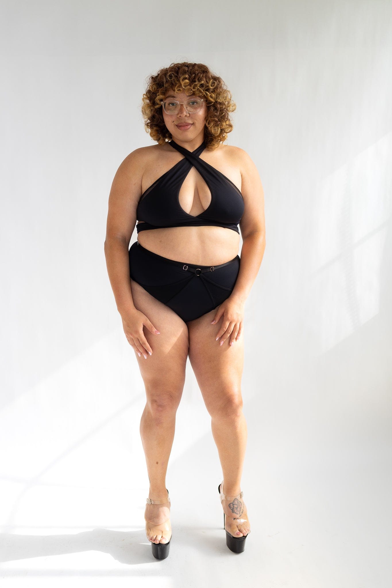 Slink Apparel Bottoms Mainstage Pole Bottoms - Black