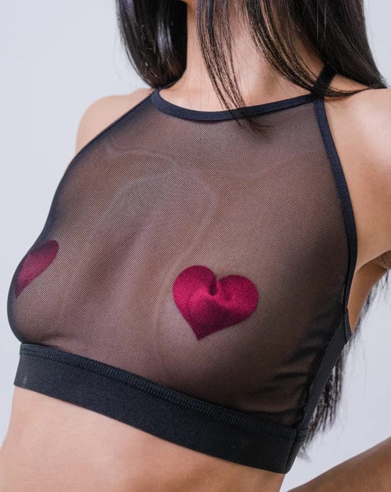 Sorte Tops Wonder Haze Top-Black
