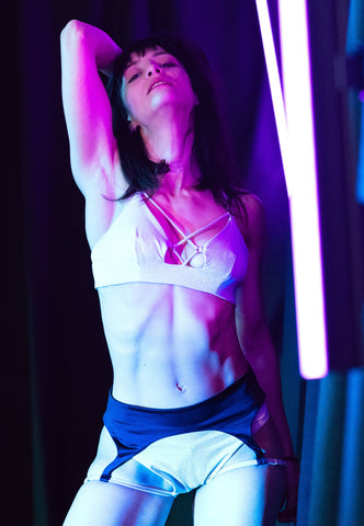 Sway Polewear Shorts Ruby Shorts V2 - Champagne Gold