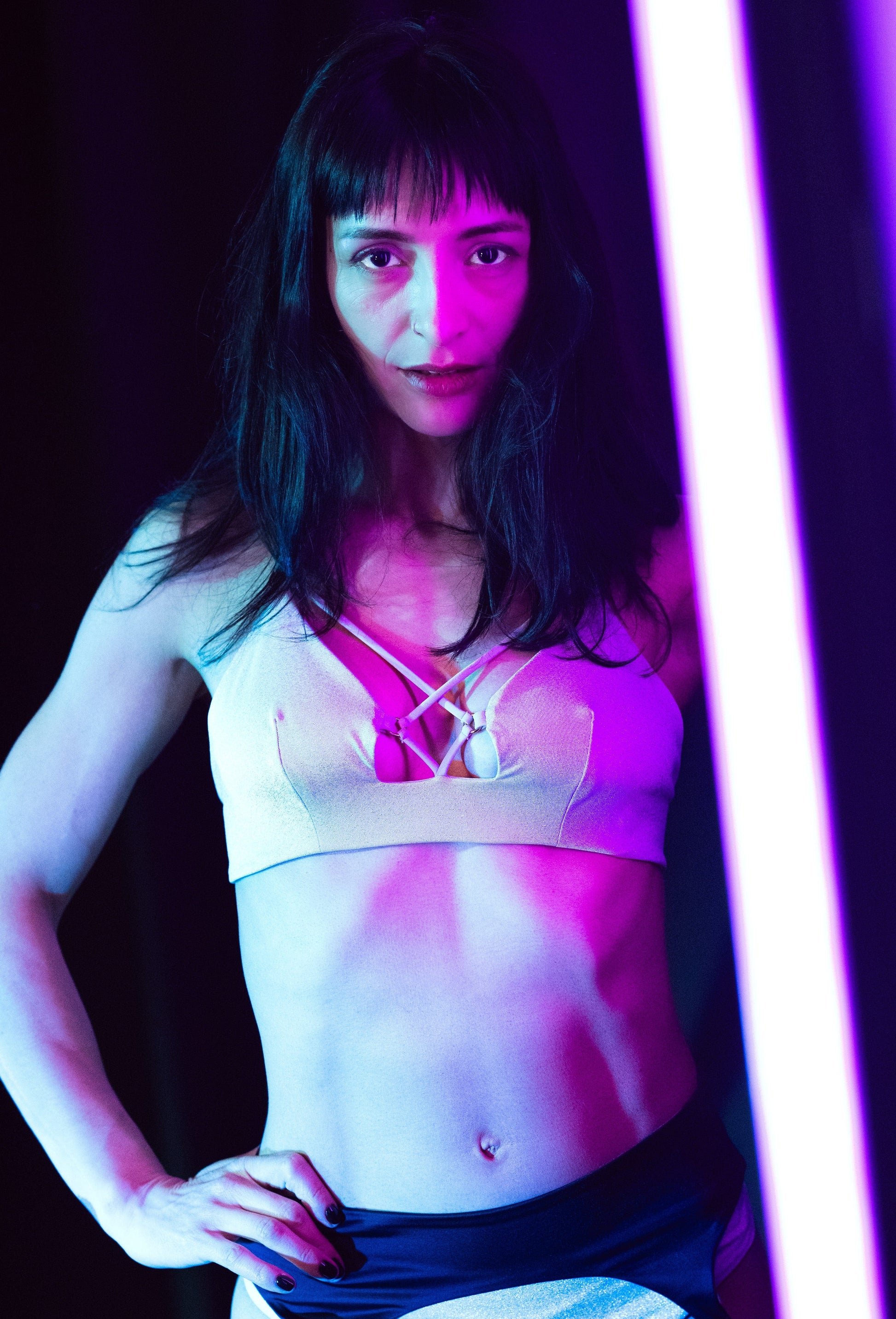 Sway Polewear Tops Temptress Top V2 - Champagne Gold