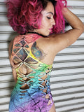 Twisted Movement Bodysuits Rainbow Drizzle Chaos Geo Leo