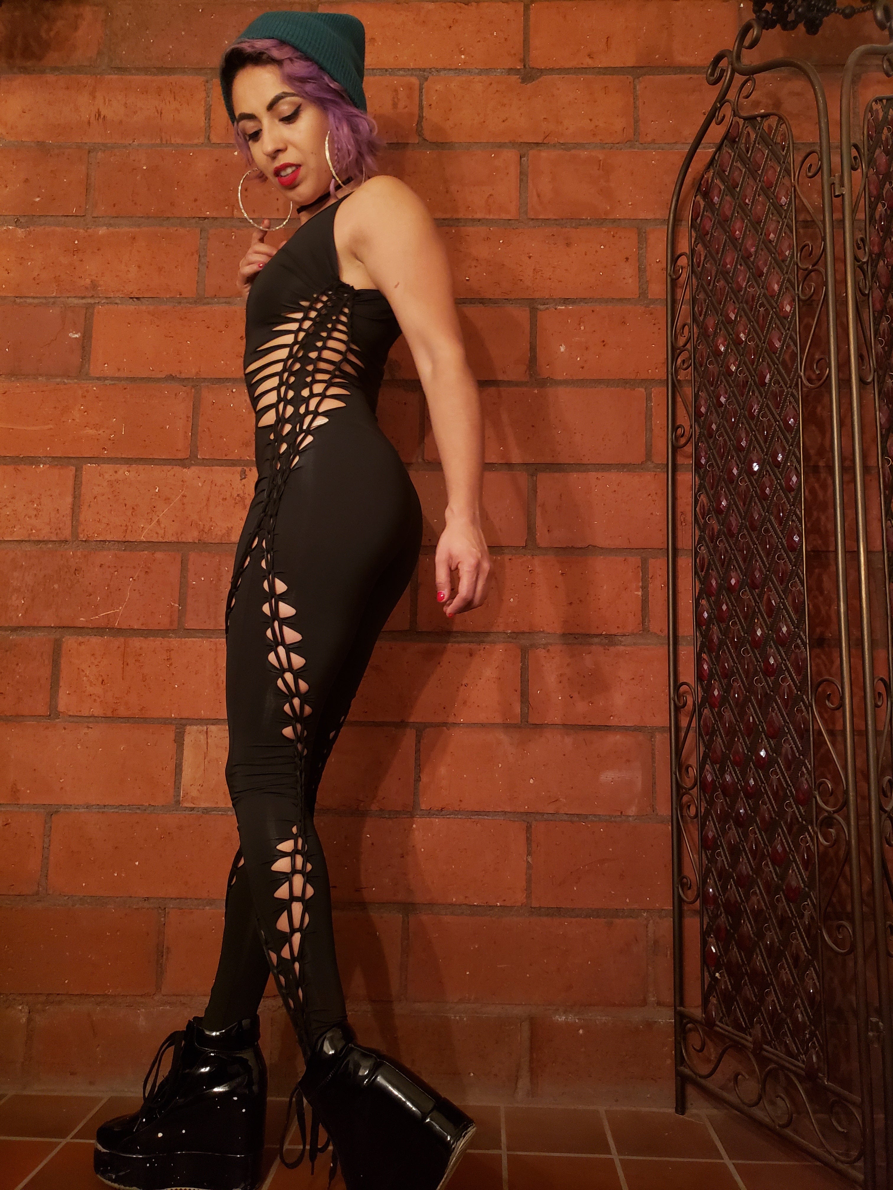 Twisted Movement Catsuit Slayer Catsuit