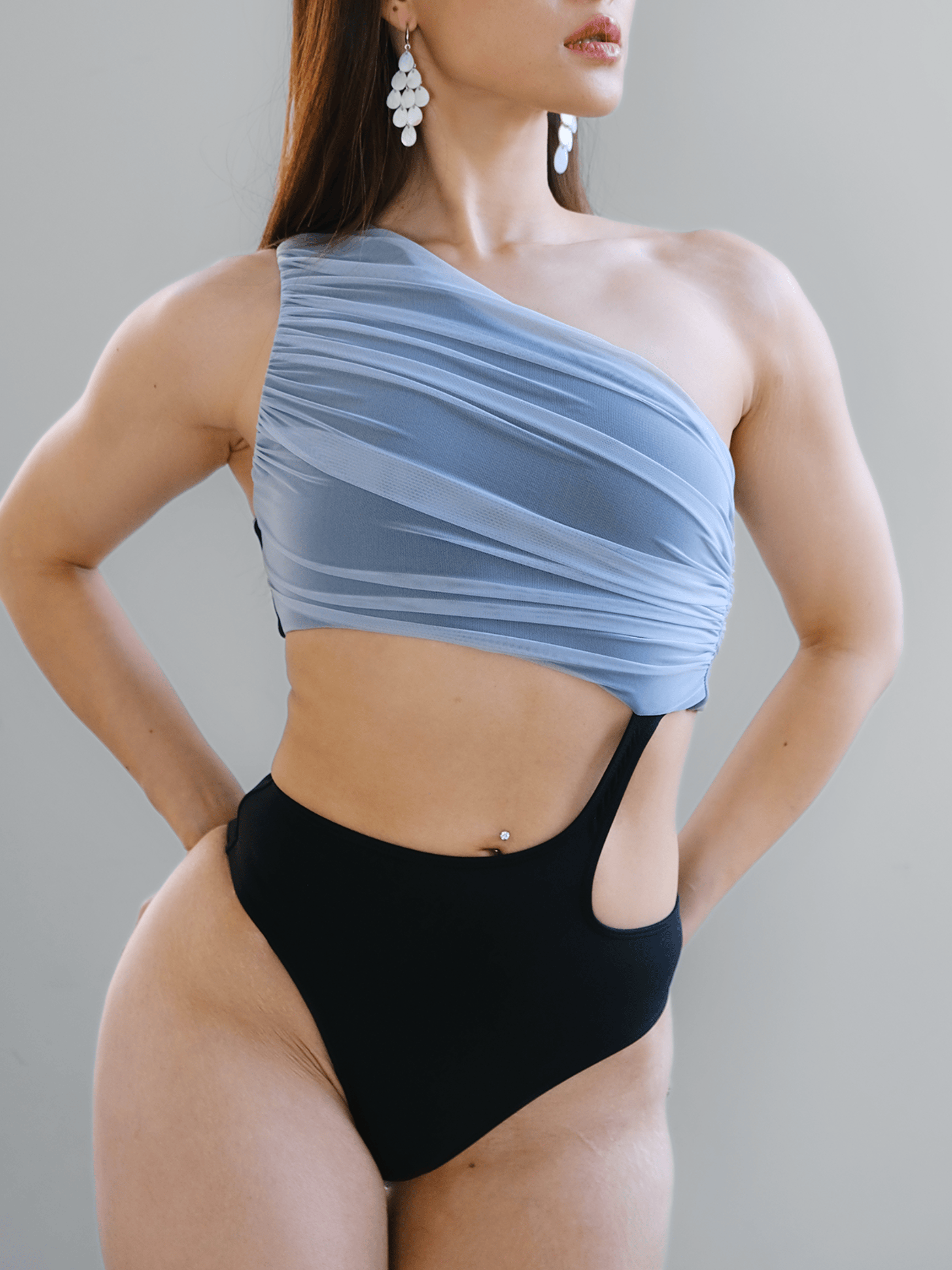 Zerone Design Selene Pole Bodysuit Noir