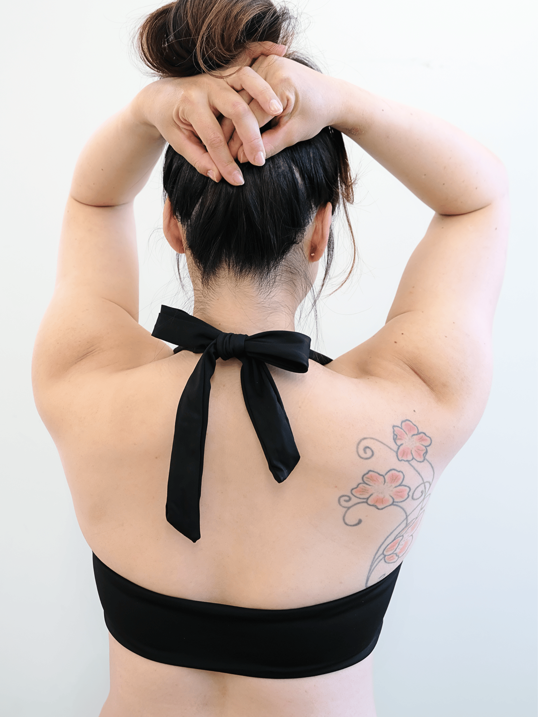 Zerone Design Top Yogini Bow-Tie Top Noir