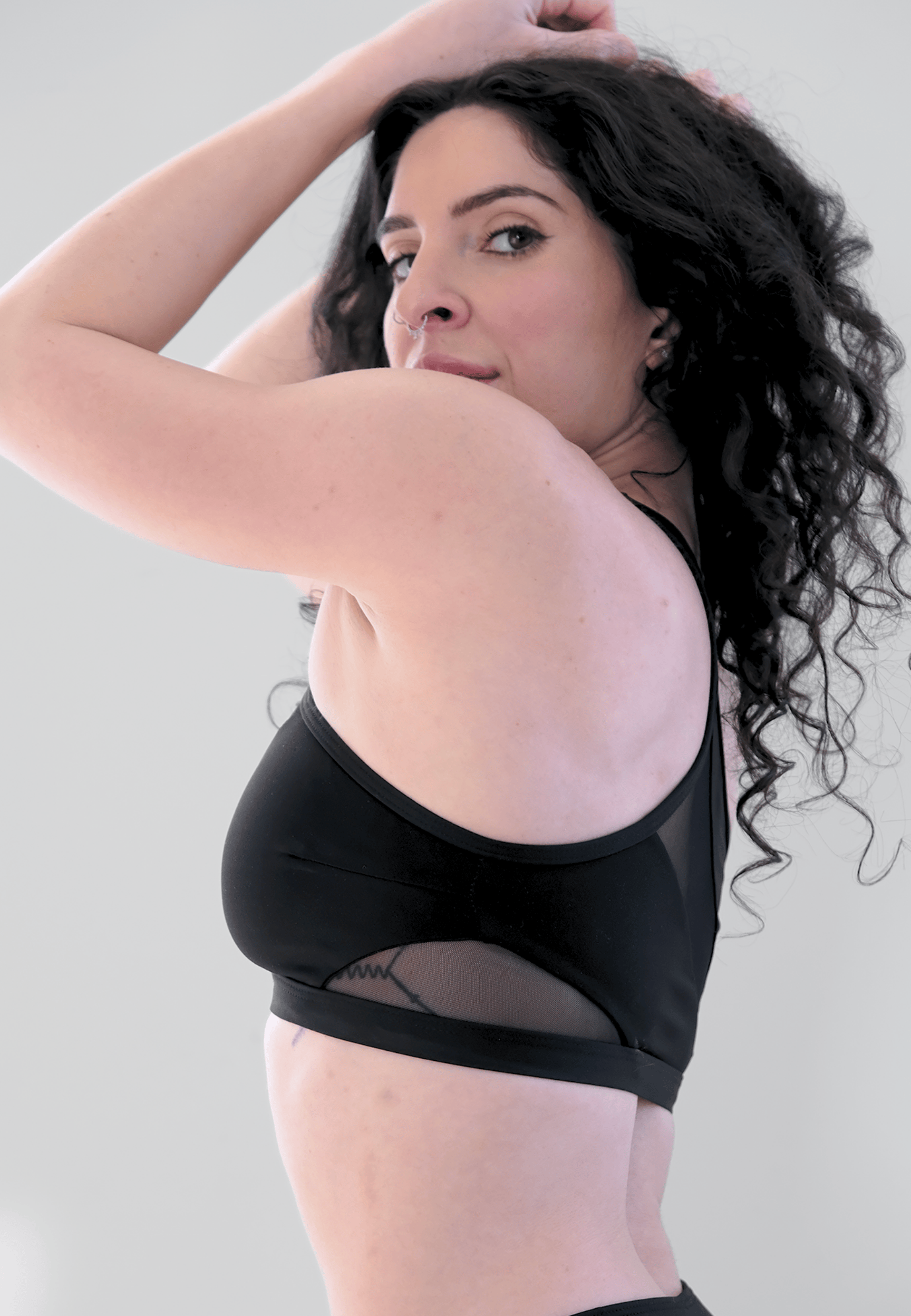 Zerone Design Top Zayra Pole Top Noir
