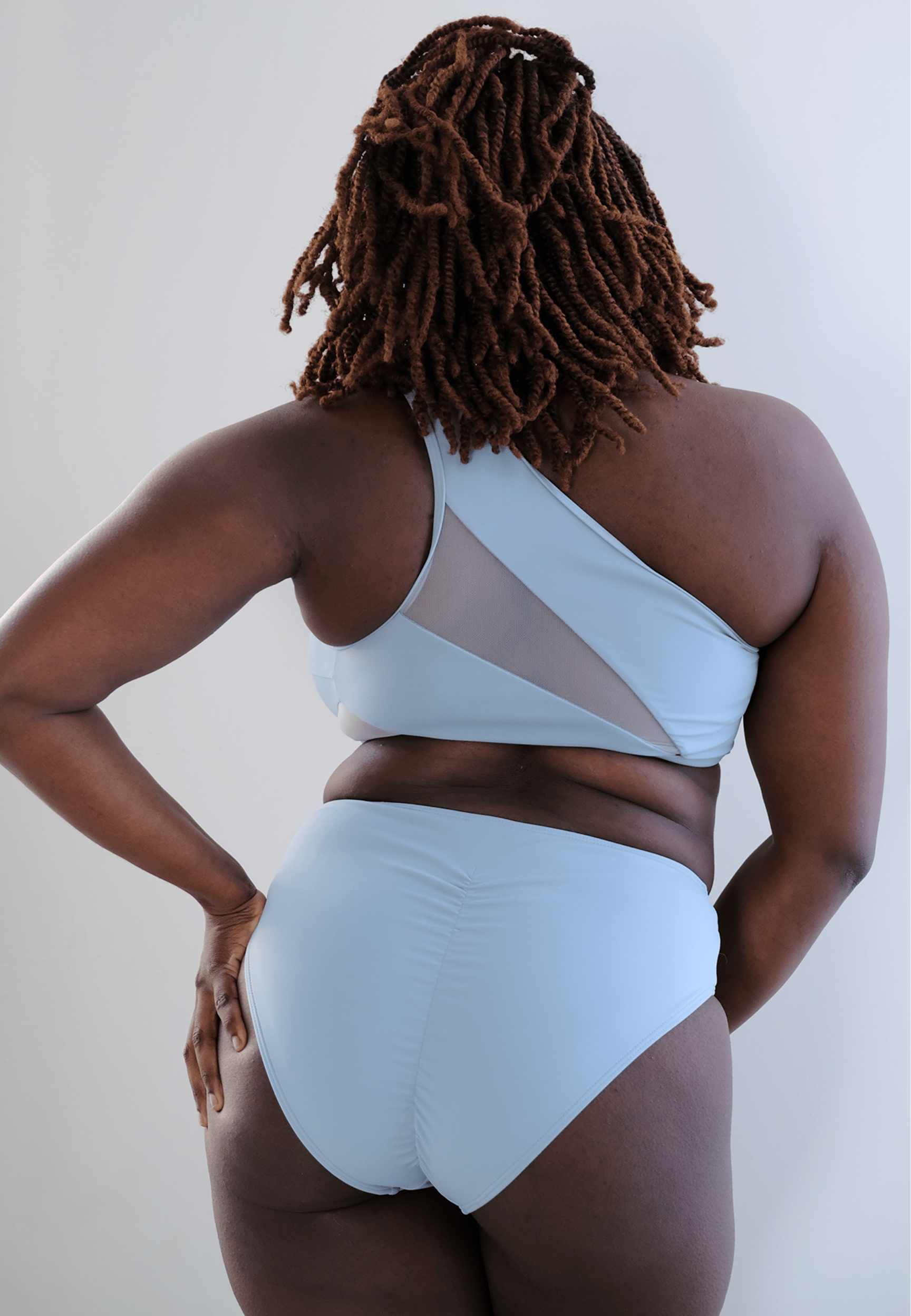 Zerone Design Tops Zayra Pole Top Blue Mist