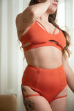 Chantay Polewear Tops Baby Valentine Top- Pumpkin