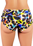Cleo the Hurricane Bottoms Multi Leopard Hot Pants