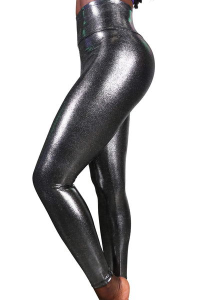 Cleo the Hurricane Leggings Chrome High Rise Leggings