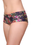 Gunmetal Garden Hot Pants - Cleo the Hurricane - PoleActive