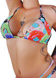 Cleo the Hurricane Tops Delish String Bikini Top-Donuts