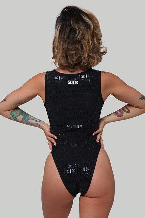 Creatures of XIX Bodysuits Gecko Grip Bodysuit Black