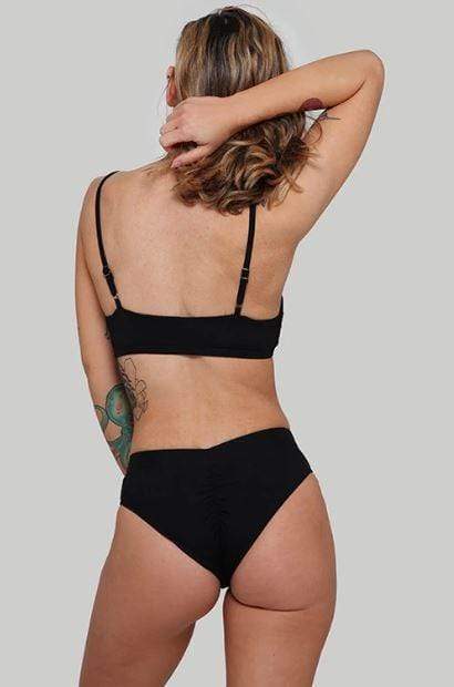 Creatures of XIX Bottoms Hills Bottoms Ribbed Black