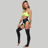 Creatures of XIX Leggings Gecko Grip Cowgirl Leggings Black