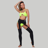 Creatures of XIX Leggings Gecko Grip Cowgirl Leggings Black