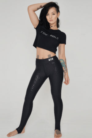 Gecko GripTM Leggings: Black - Creatures of XIX - PoleActive