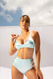 Creatures of XIX Tops Aphrodite Bralette- Blue