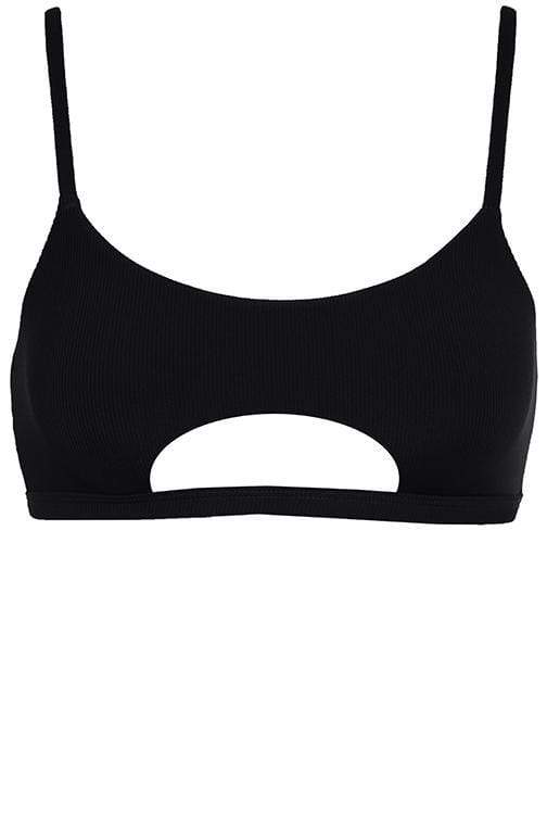 Creatures of XIX Tops Hills Reree Top Ribbed Black