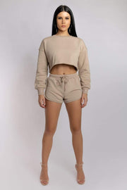 Oversized Cropped Jumper