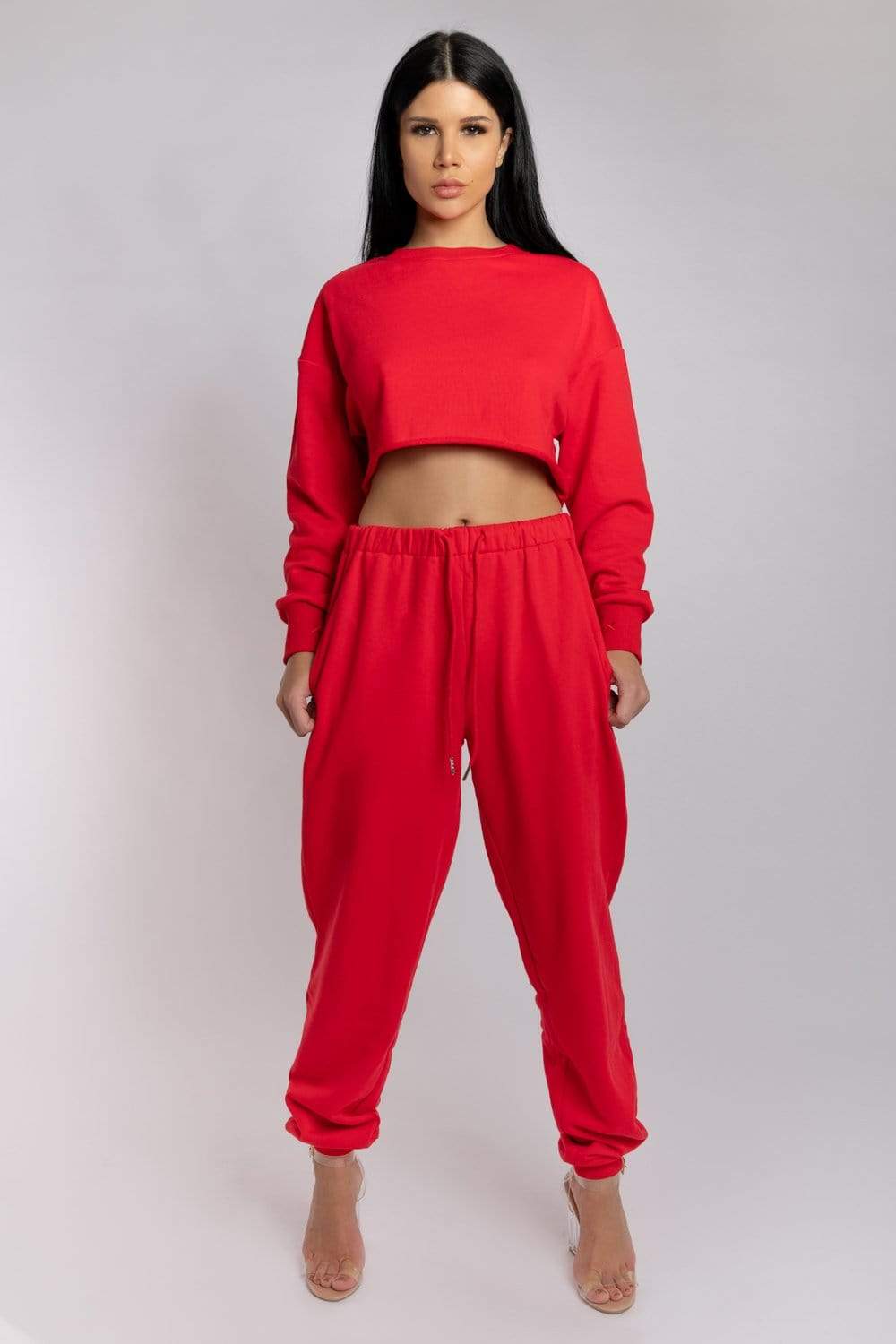 Oversized Cropped Jumper