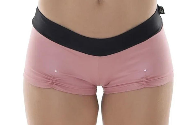 Grata Designs Bottoms Cute Fit-Pearlescent Rose/Black