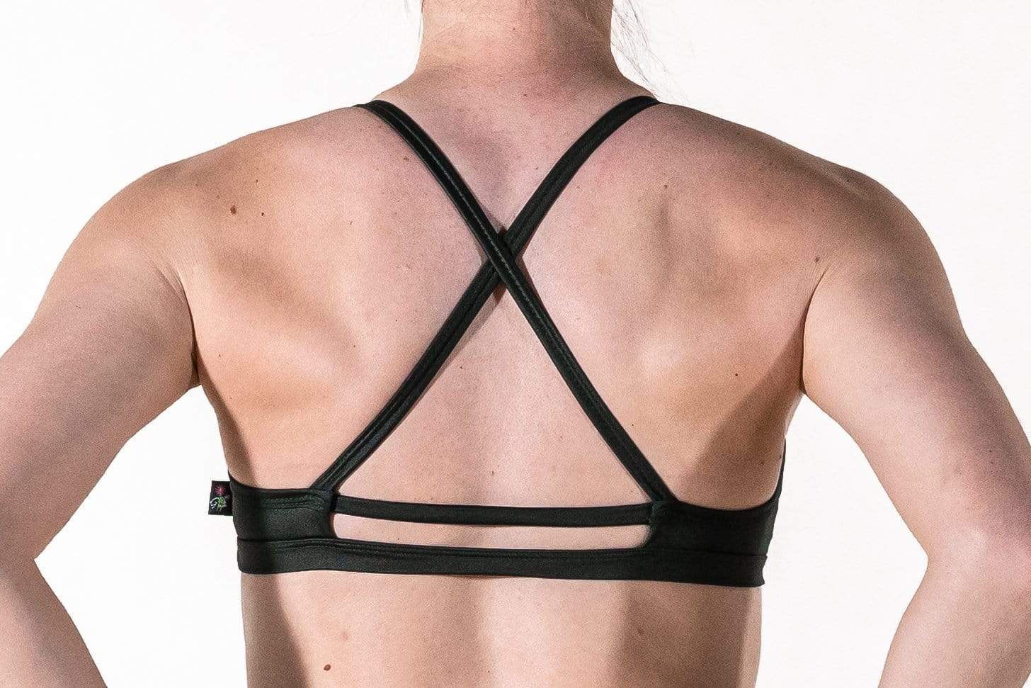 Grata Designs Tops Slink Top-Pearlescent Black