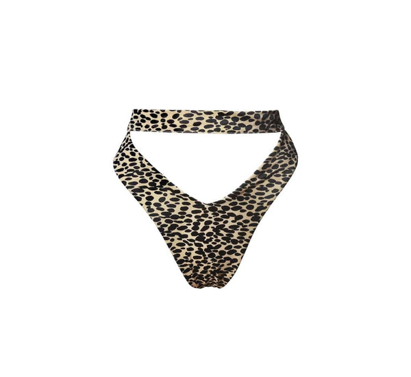 Hamade Activewear Bottoms Dot Print Bikini Bottom