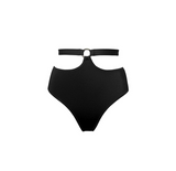 Black High Waisted Bottom - Hamade Activewear - PoleActive