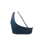 Hamade Activewear Tops Peacock One Shoulder Asymmetric Top