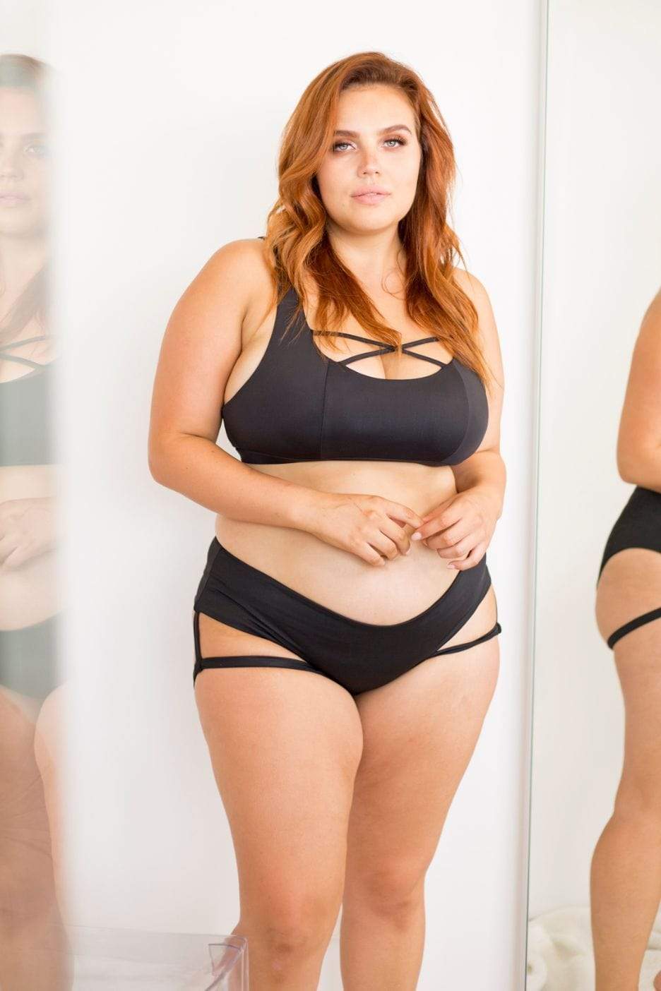 Lunalae Shorts Lure You Garter Shorts