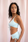 Lunalae Tops Layla Top Recycled Pale Blue Recycled