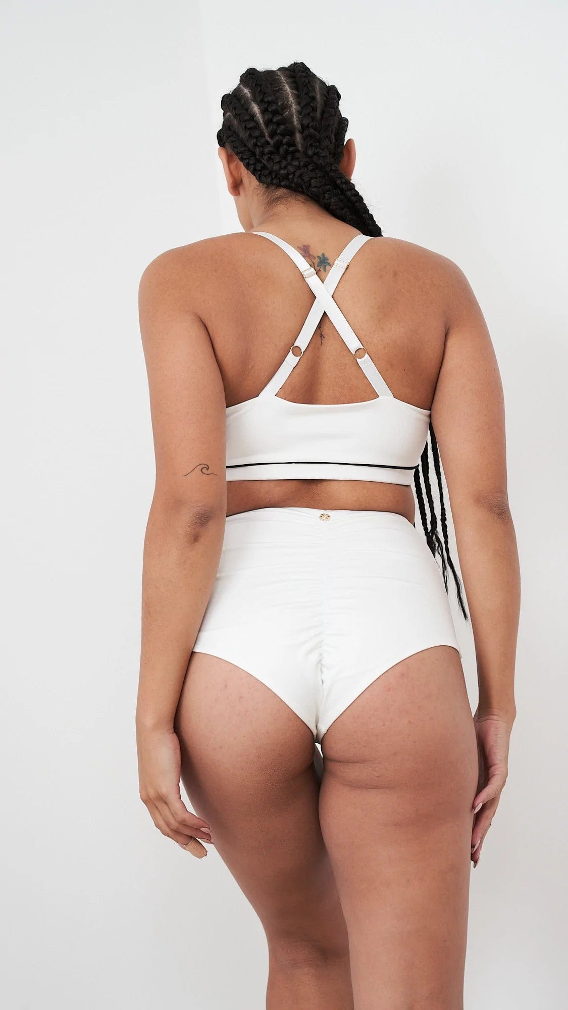 Lunalae Tops Missy Top Recycled- White