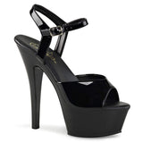 6" Heel, 1 3/4" PF 6" - 6 1/2" Heel Blk Pat/Blk KISS209VL/B/M