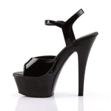 6" Heel, 1 3/4" PF 6" - 6 1/2" Heel Blk Pat/Blk KISS209VL/B/M