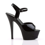6" Heel, 1 3/4" PF 6" - 6 1/2" Heel Blk Pat/Blk KISS209VL/B/M
