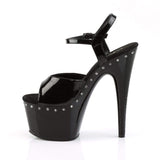 7" Heel, 2 3/4" PF 7" - 7 1/2" Heel Blk/Blk ADO709LS/B/M