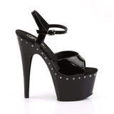 7" Heel, 2 3/4" PF 7" - 7 1/2" Heel Blk/Blk ADO709LS/B/M