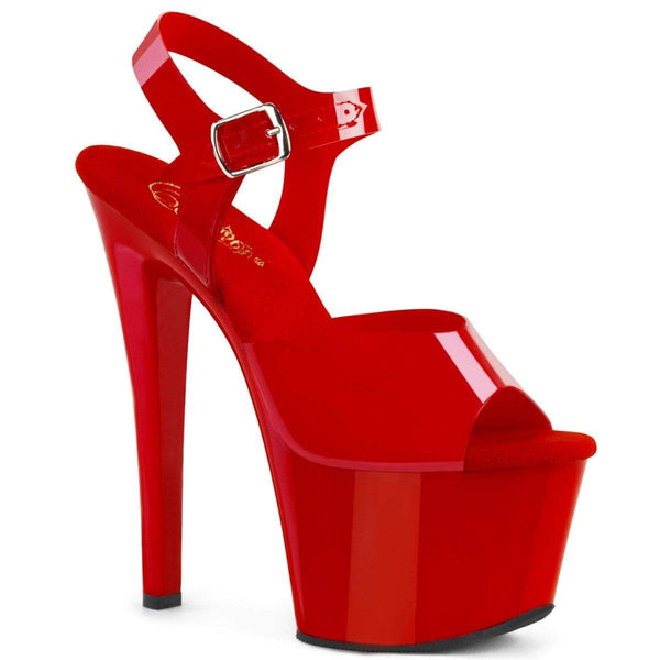 7" Heel, 2 3/4" PF 7" - 7 1/2" Heel Red (Jelly-Like) TPU/Red SKY308N/RTPU/M7" Heel, 2 3/4" PF 7" - 7 1/2" Heel Red (Jelly-Like) TPU/Red SKY308N/RTPU/M